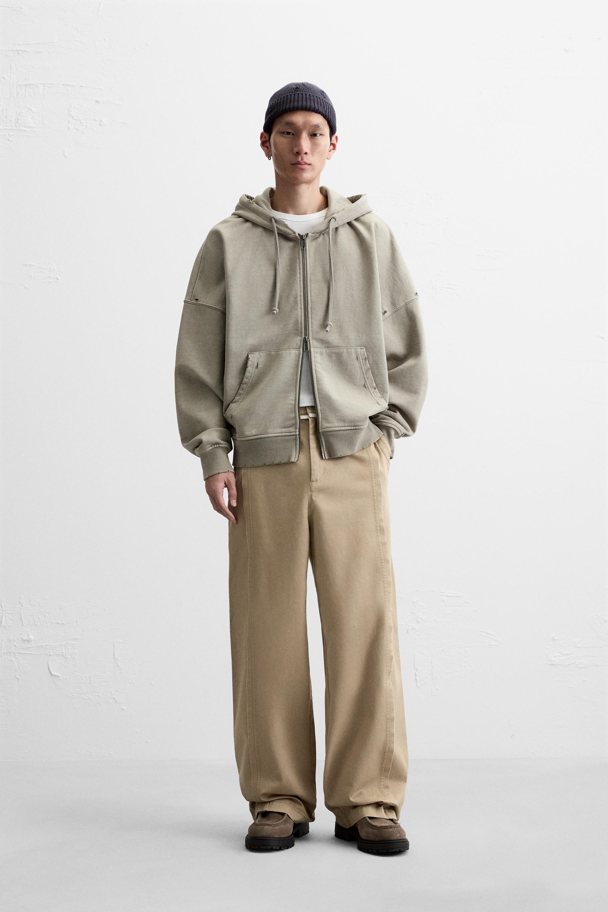 RELAXED FIT SEAM PANTS Product Image