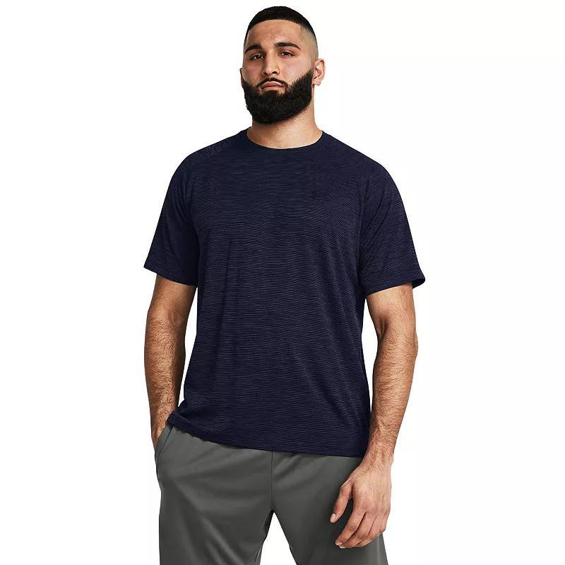 Mens Under Armour Tech Textured Short Sleeve Tee Product Image