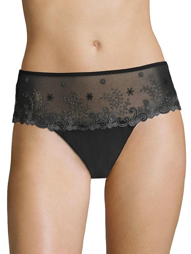 Womens Eden Floral Lace Panties Product Image