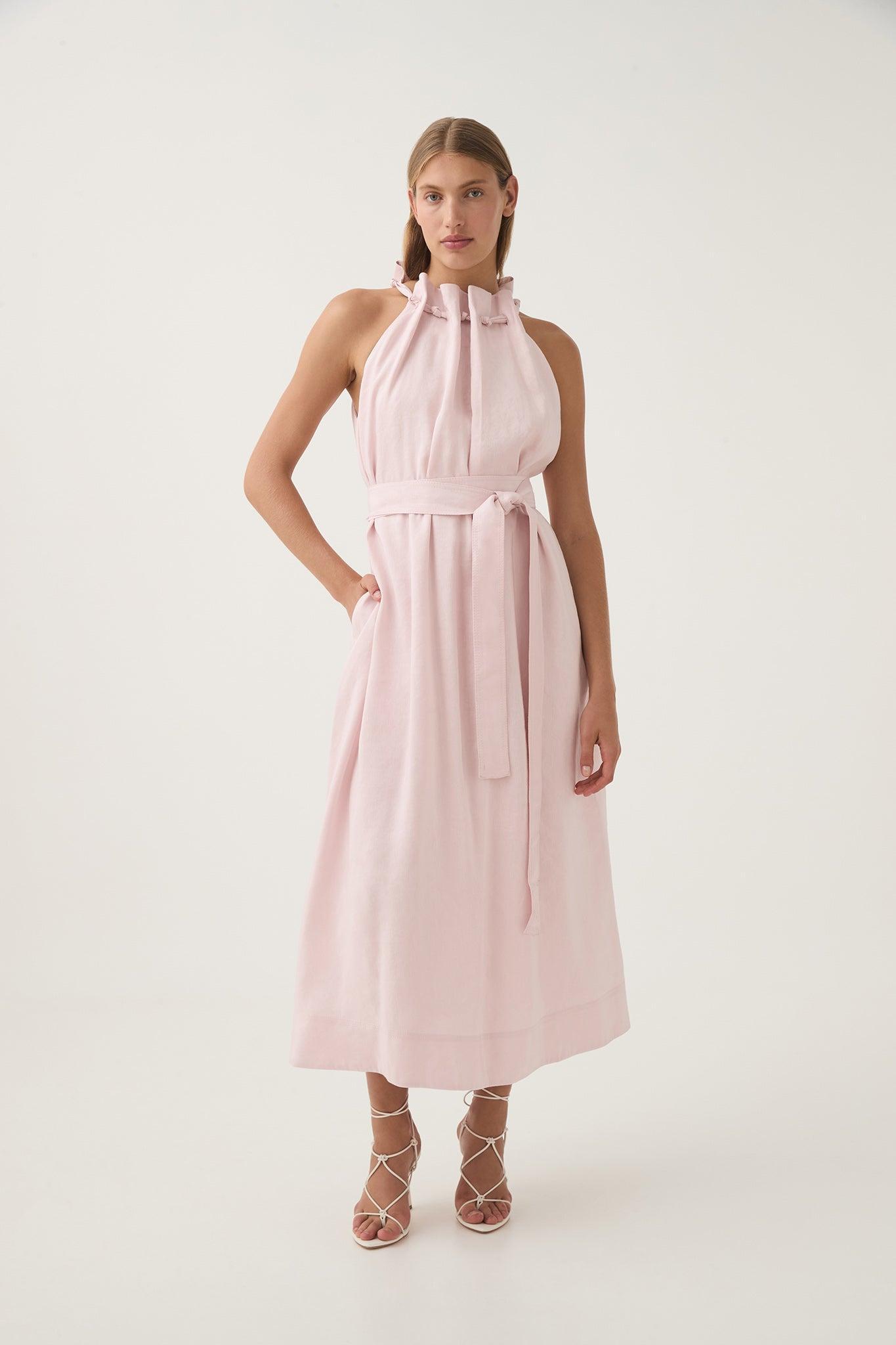 Mariel Trapeze Midi Dress Product Image