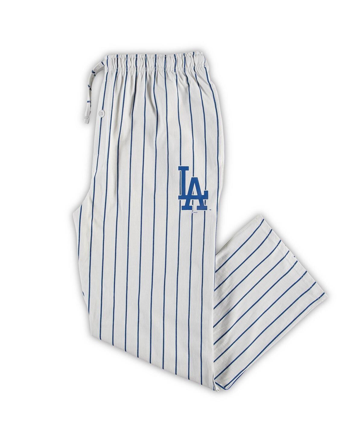 Mens Concepts Sport /Royal Los Angeles Dodgers Big & Tall Pinstripe Sleep Pants Product Image