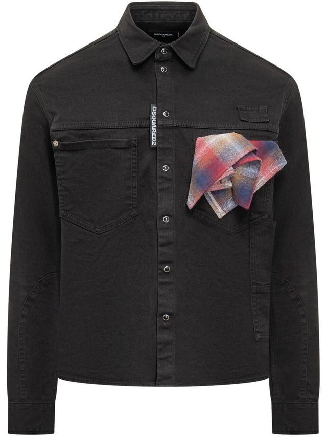 DSQUARED2 Carpenter Shirt In Black Product Image