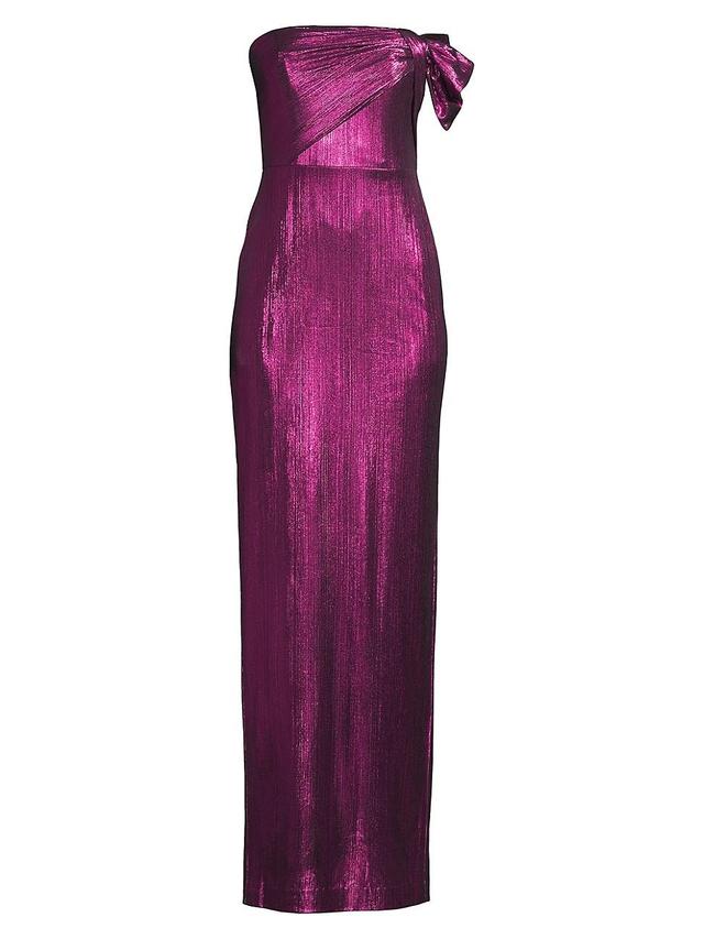 Womens Divina Metallic Gown Product Image