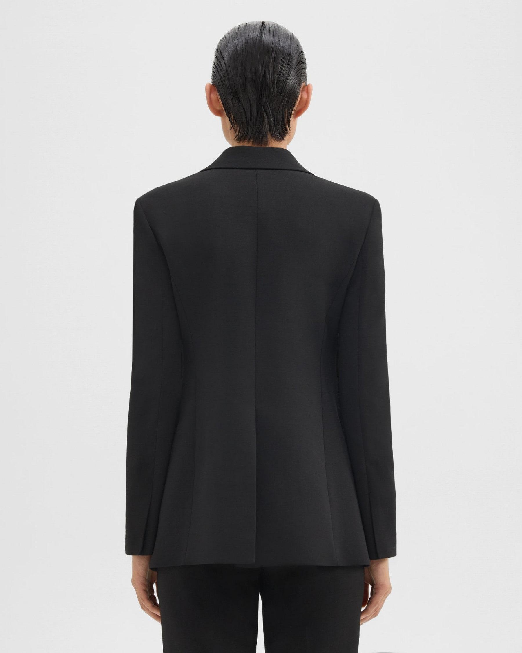 Slim Blazer in Double Weave Product Image