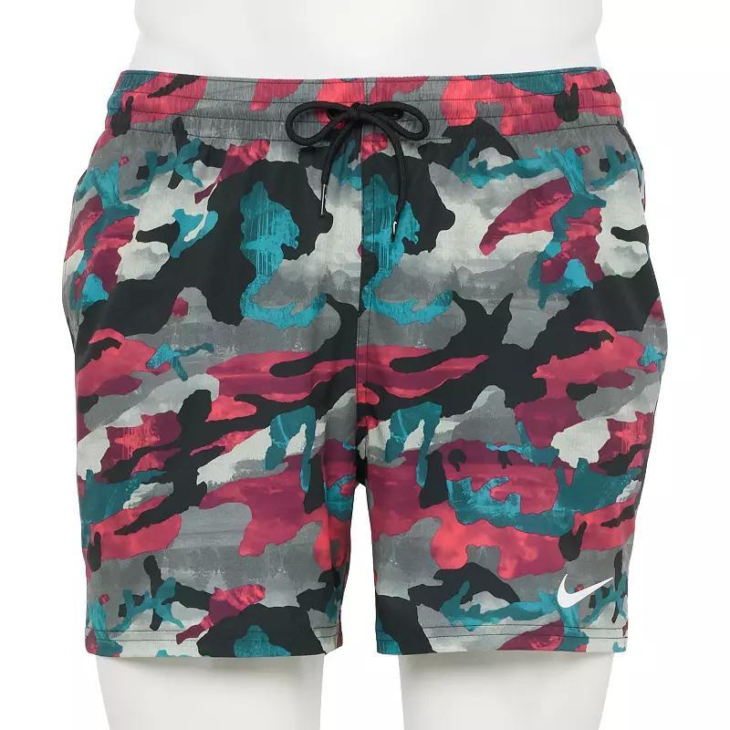 Mens Nike Classic Camo 5 Swim Trunks Product Image