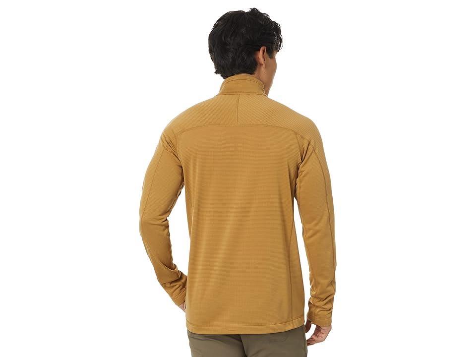 Fjallraven Abisko Lite Fleece 1/2 Zip (Buckwheat ) Men's Clothing Product Image