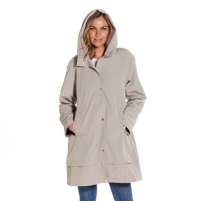 Gallery Water Resistant Hooded Rain Coat Product Image