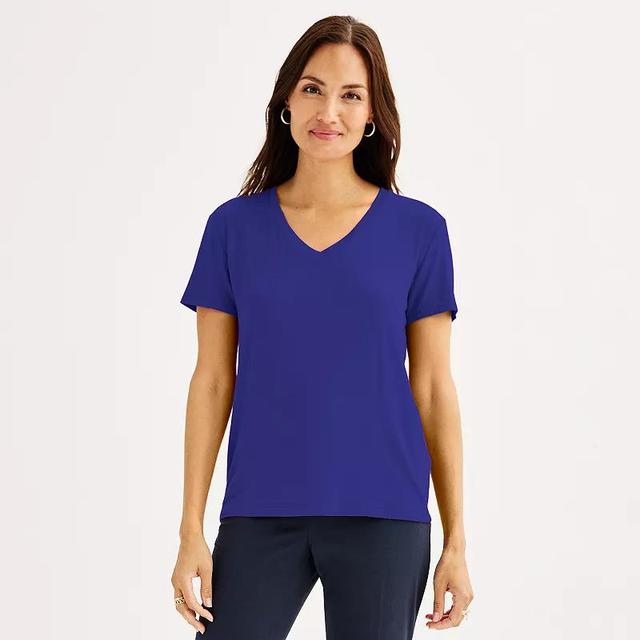 Womens Nine West Essential Crewneck Tee Product Image