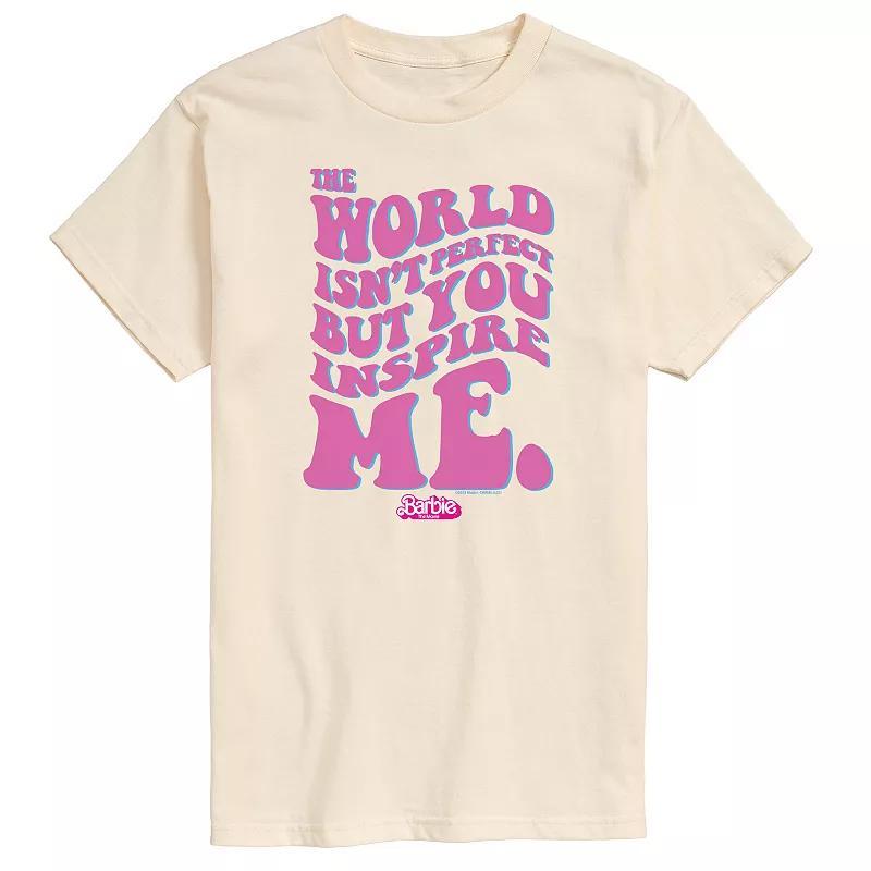 Mens Barbie Theatrical You Inspire Me Graphic Tee Product Image