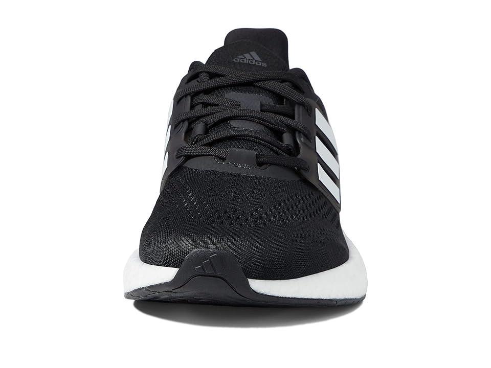 adidas Running Pureboost 22 Black/Carbon 1) Men's Shoes Product Image