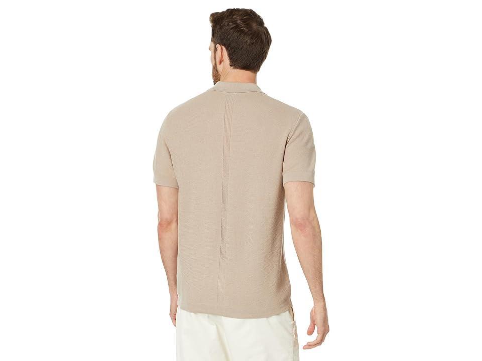 Mens Mendez Cotton-Blend Knit Polo Shirt Product Image