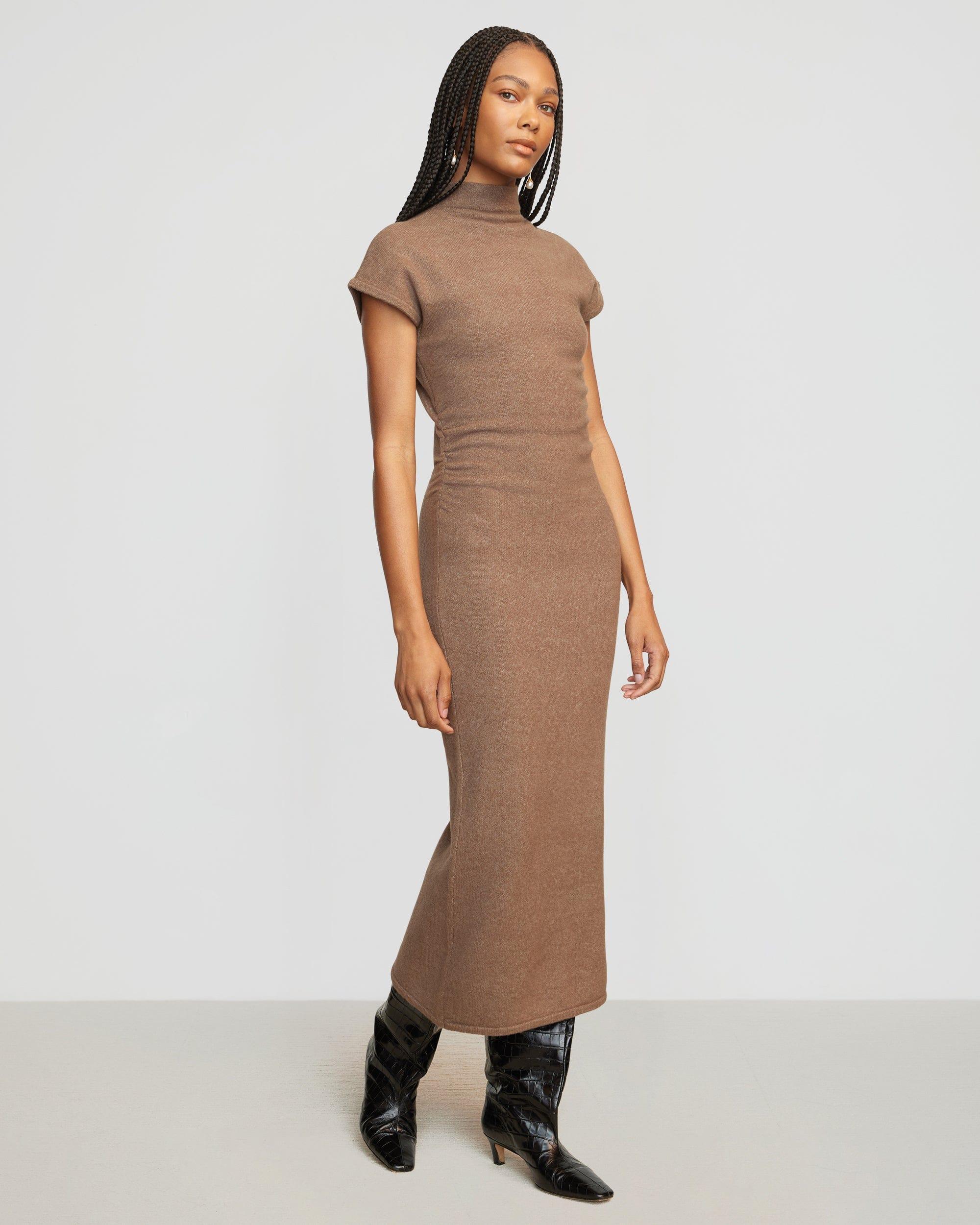 Casper Mock-Neck Dress Product Image