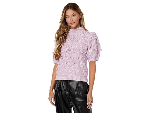 English Factory Pompom Puff Sleeve Sweater Product Image