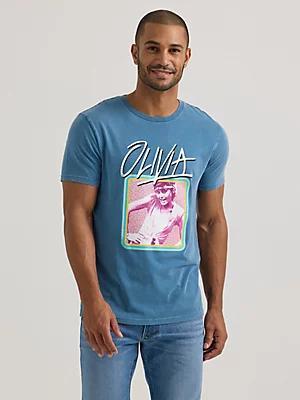 Men's Olivia Newton-John Graphic Tee | Men's Tops | Lee® Product Image