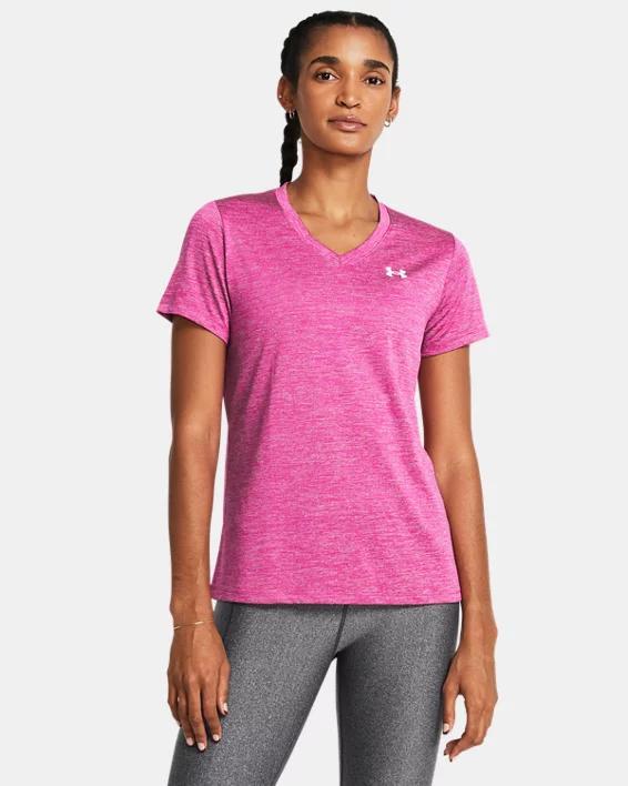 Womens UA Tech Twist V-Neck Short Sleeve Product Image