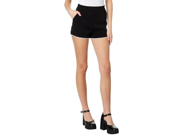 English Factory Rickrack Edge Shorts White) Women's Shorts Product Image