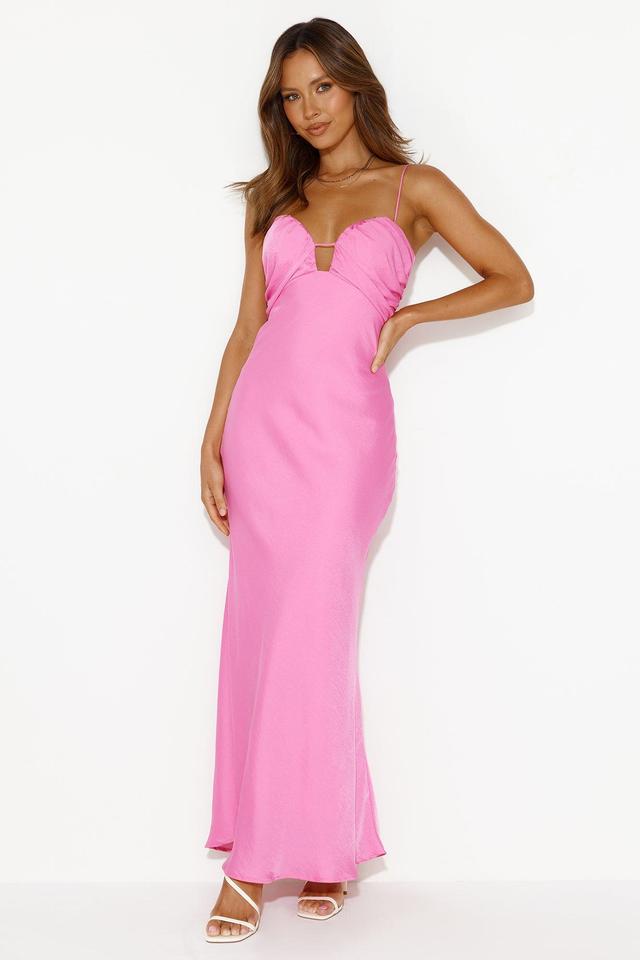 Room In The Castle Maxi Dress Pink Product Image