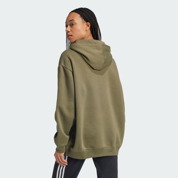 Essentials Oversized Fleece Hoodie Product Image