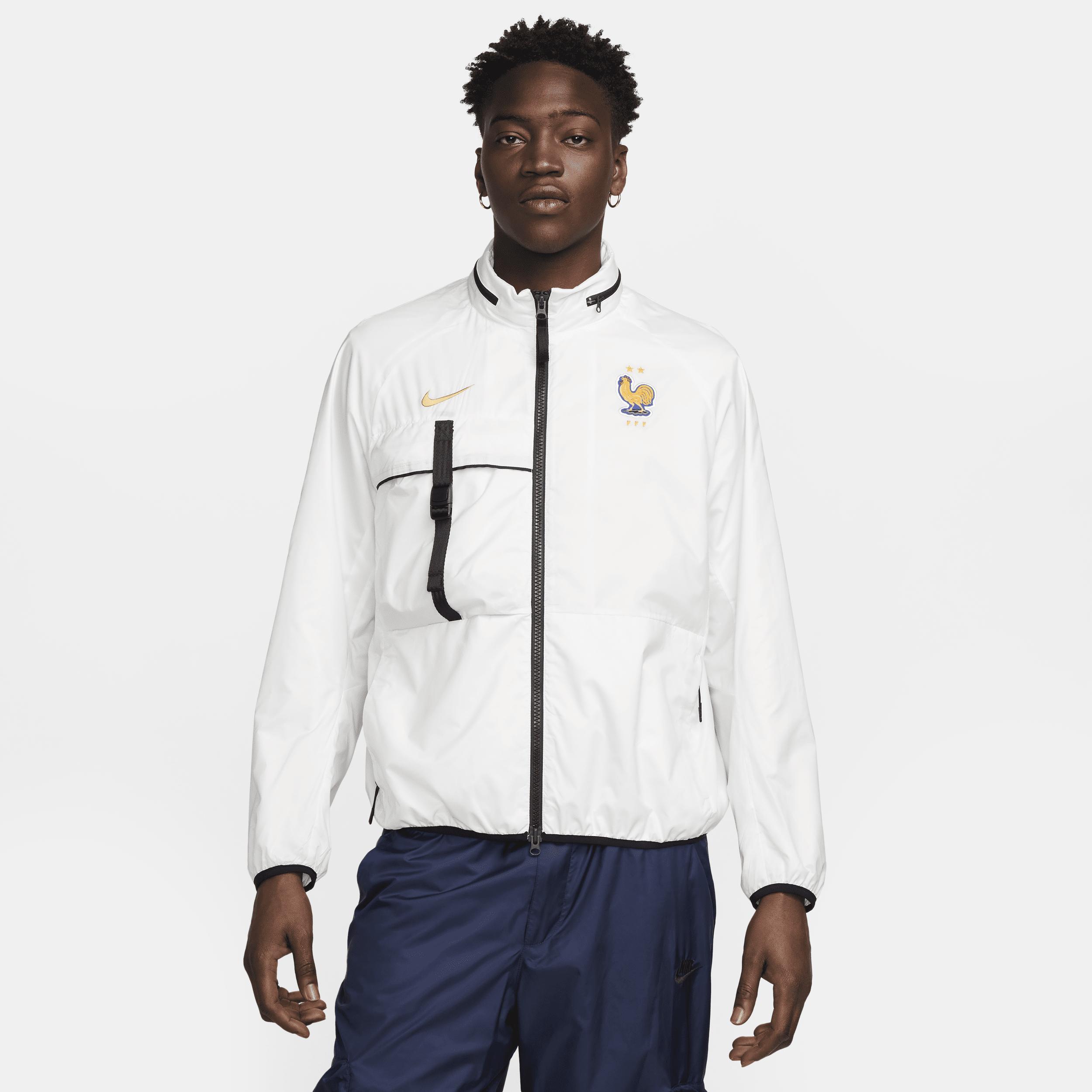 Nike Mens White France National Team 2024 Halo Anthem Full-Zip Jacket Product Image