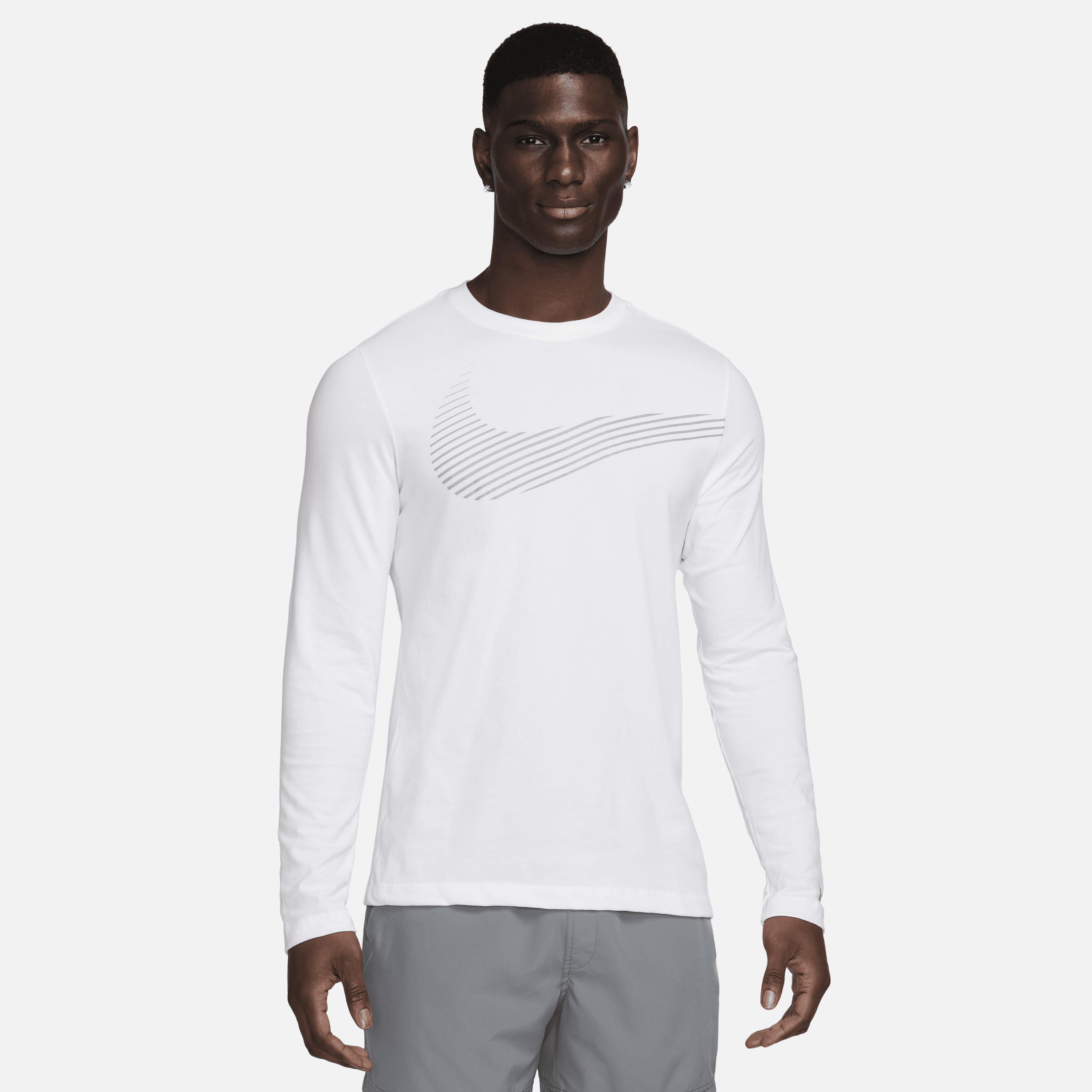 Nike Men's Dri-FIT Long-Sleeve Fitness T-Shirt Product Image