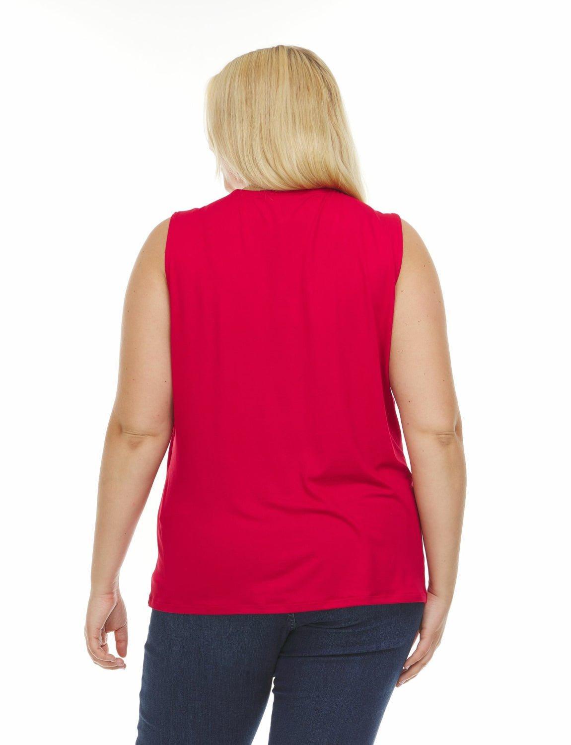 Inner Beauty Sleeveless V-Neck Top - Plus Product Image