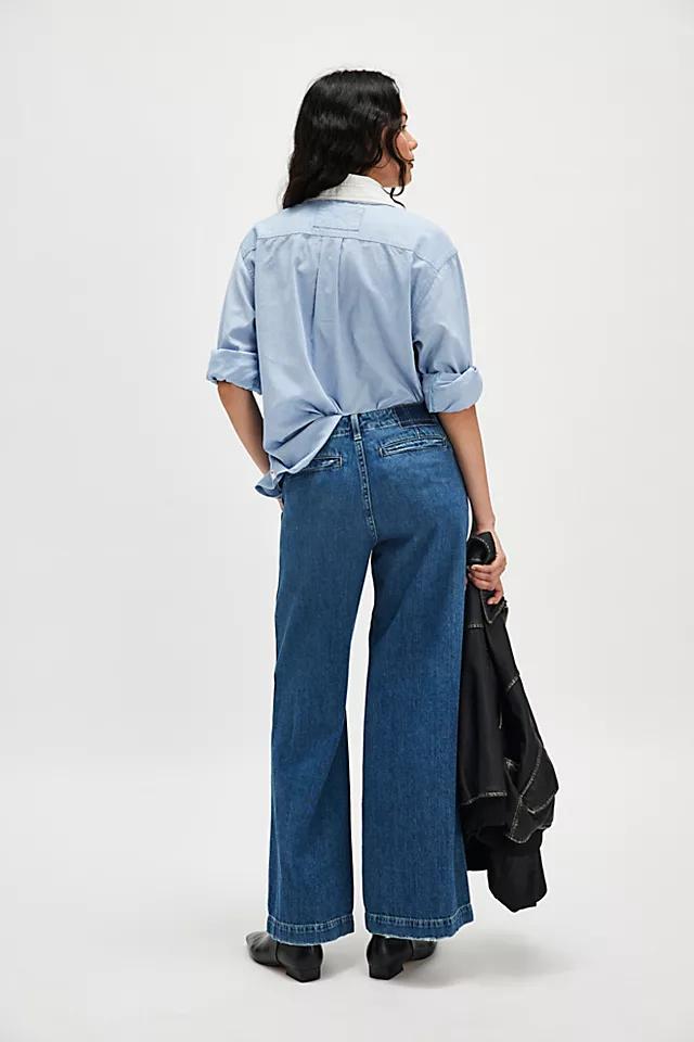 AMO Edith Wide-Leg Trouser Jeans Product Image