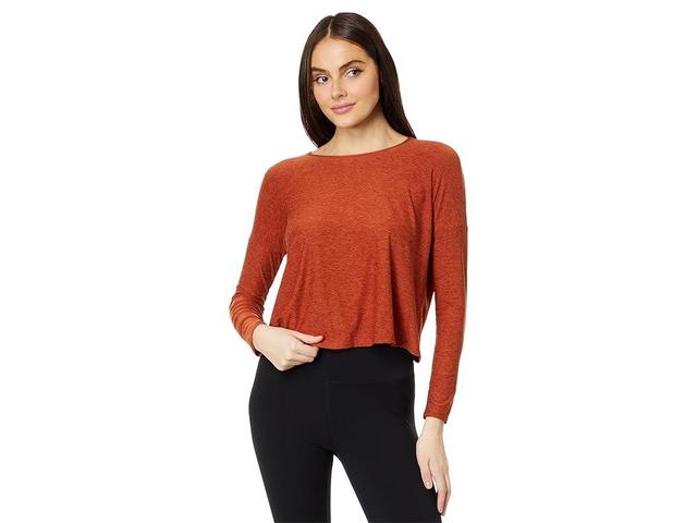 Beyond Yoga Morning Light Pullover (Deep Terracotta/Spice) Women's Clothing Product Image