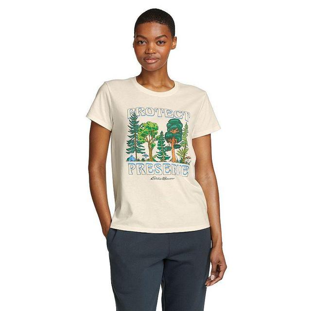 Womens Eddie Bauer Graphic Short Sleeve Tee Product Image