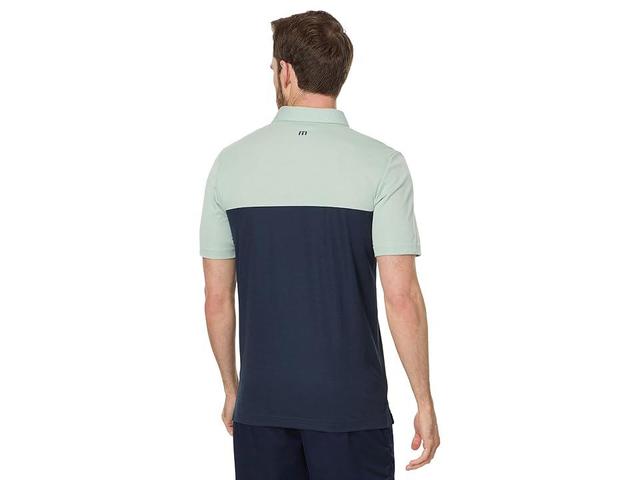 TravisMathew Rustic Route (Jadeite) Men's Short Sleeve Knit Product Image