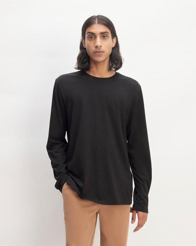 The Essential Organic Long-Sleeve Tee Product Image