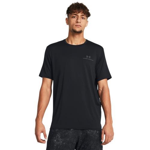 Under Armour Mens Under Armour Vanish Energy Short Sleeve T-Shirt - Mens Black/Black Product Image