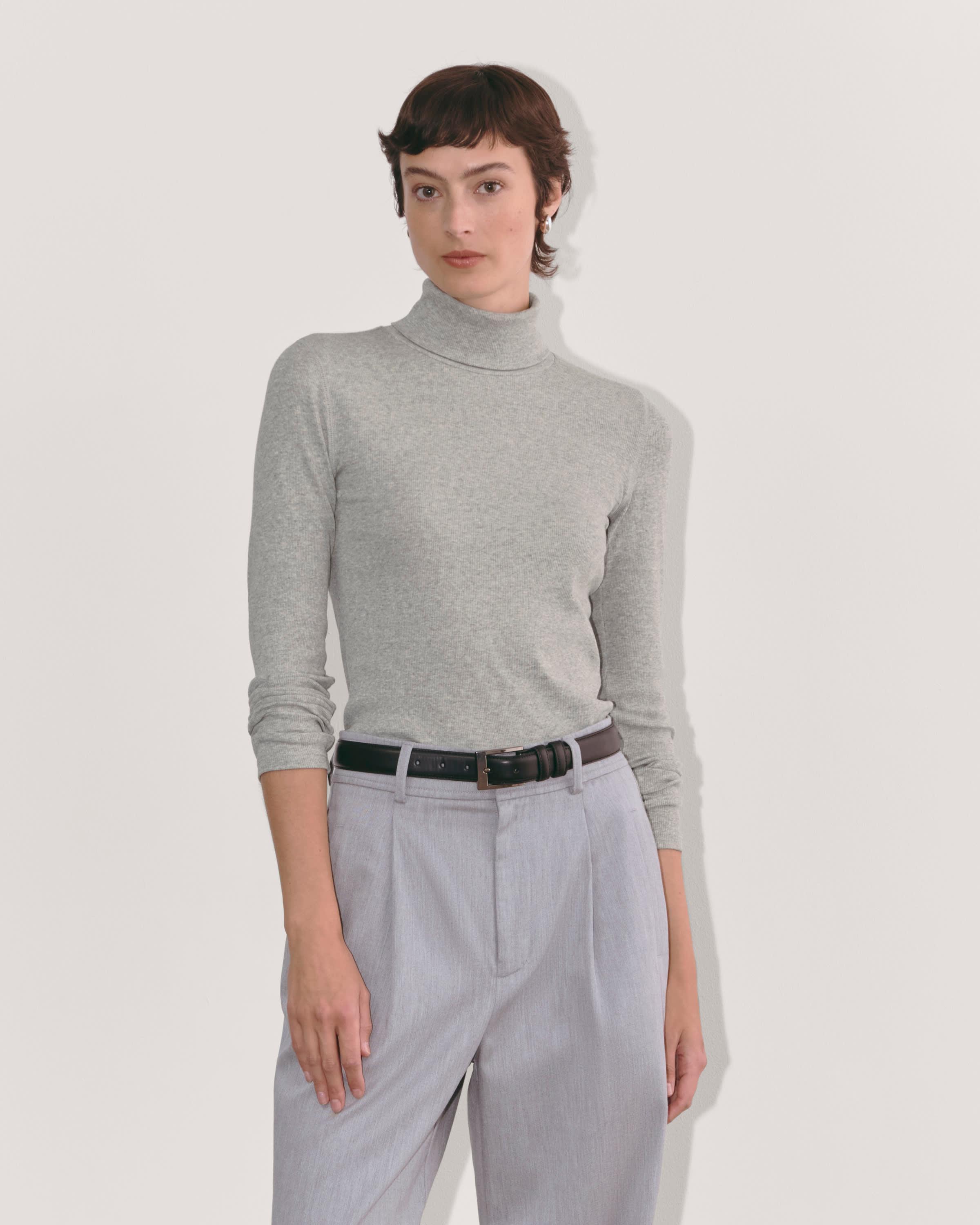 The Luxe Rib Turtleneck Product Image