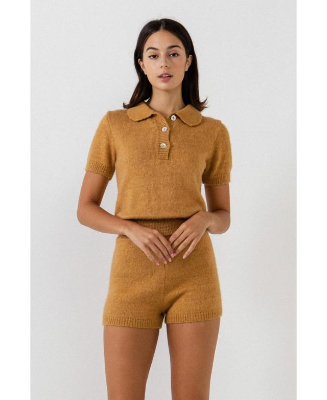 English Factory Womens Knitted Romper Product Image