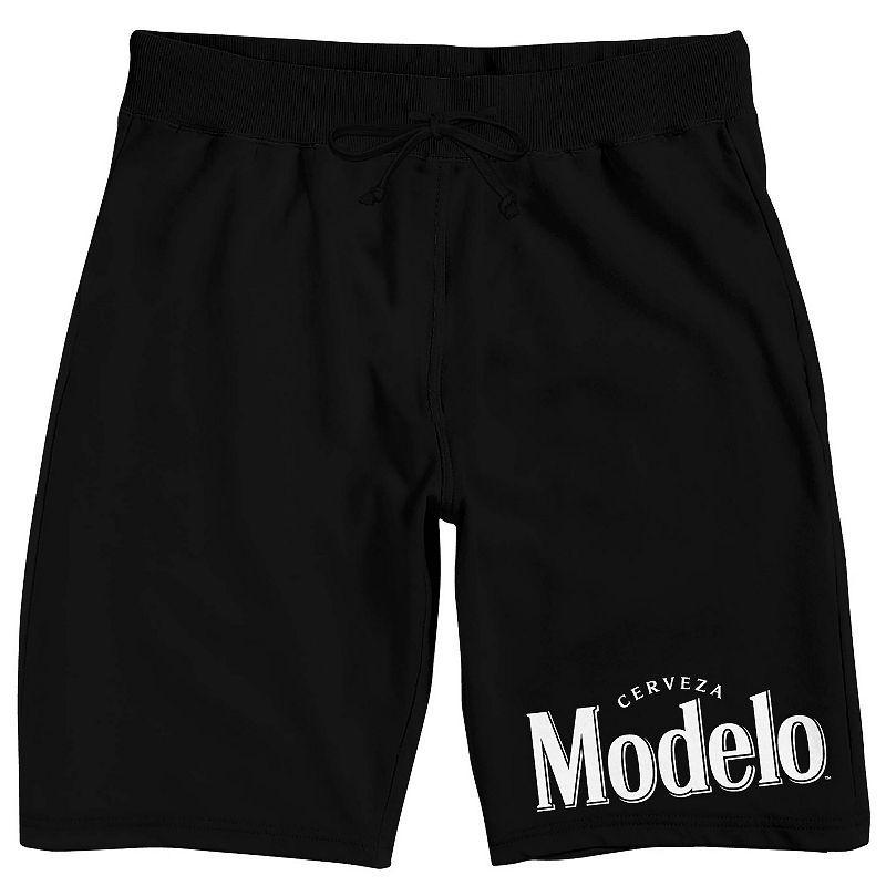 Mens Modelo Logo Pajama Shorts Black Product Image