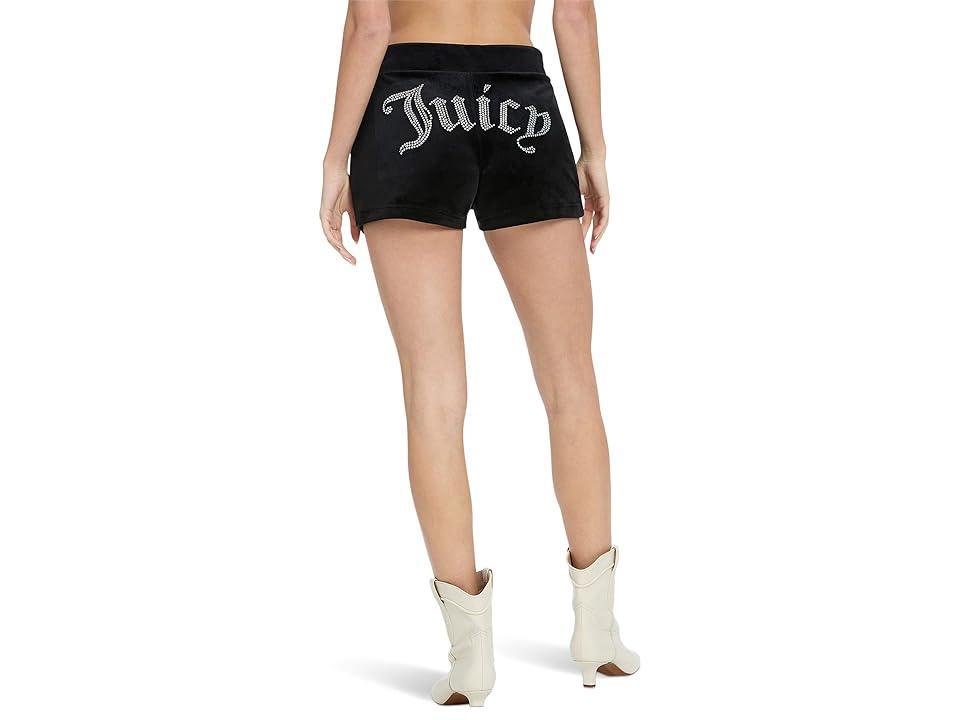 Juicy Couture Womens OG Bling Shorts Product Image