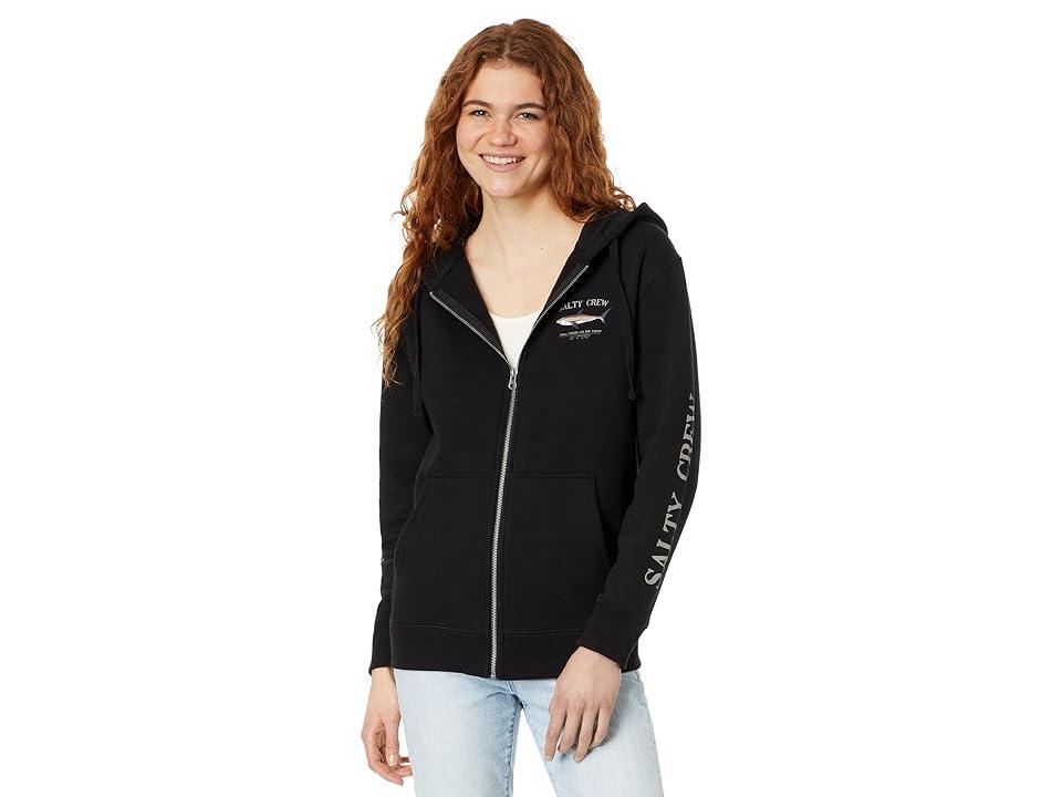 Salty Crew Bruce Full Zip Hoodie Women's Clothing Product Image