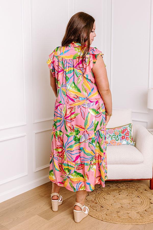 Stay In The Journey Floral Midi Curves Product Image