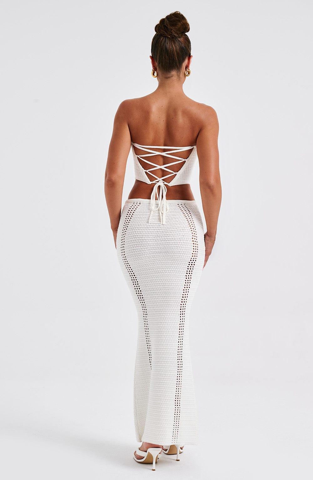 Chayenne Maxi Skirt - White Product Image