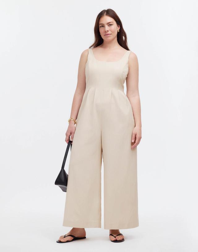 Wide-Leg Tank Jumpsuit Product Image