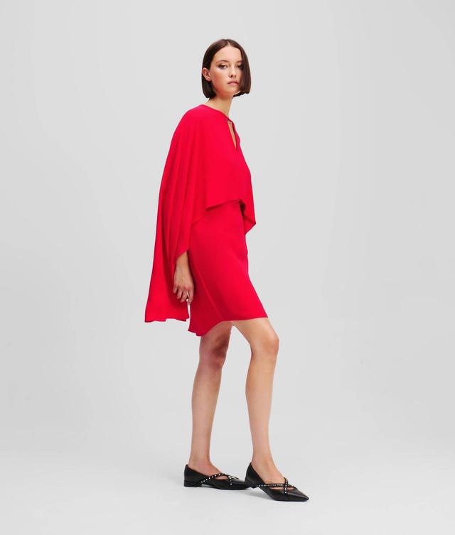 SHORT CAPE DRESS Product Image