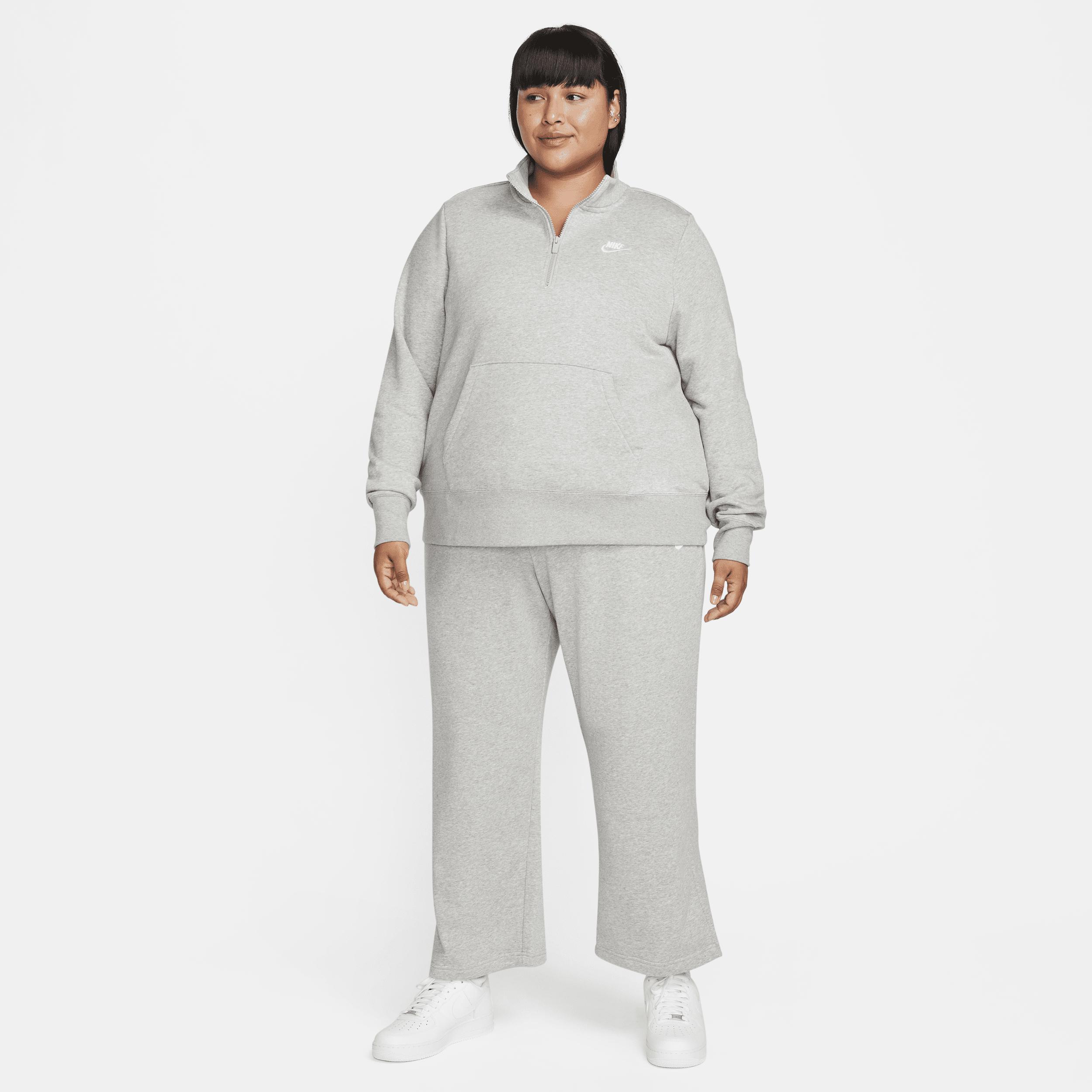 Women's Nike Sportswear Club Fleece Mid-Rise Wide-Leg Sweatpants (Plus Size) Product Image