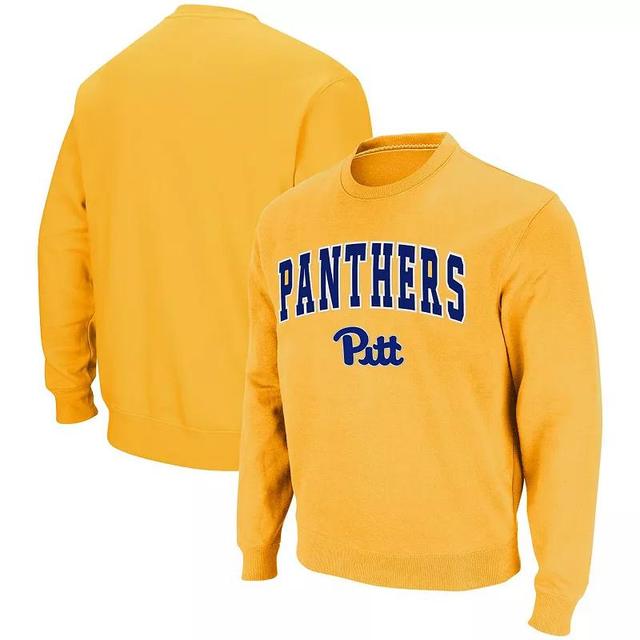 Mens Colosseum Pitt Panthers Arch & Logo Sweatshirt Product Image