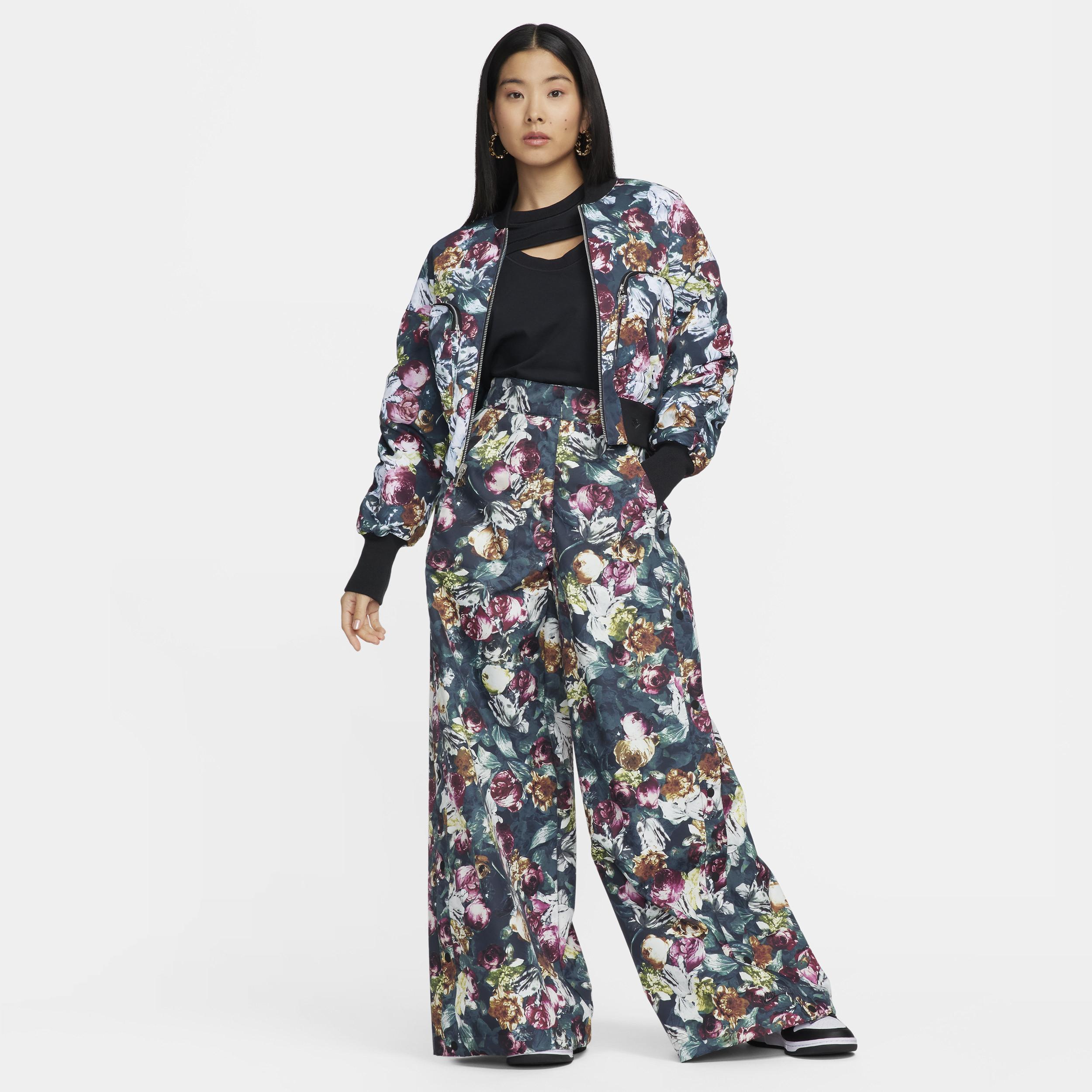 Women's Nike Sportswear Tech Pack Therma-FIT Oversized Reversible Floral Bomber Jacket Product Image