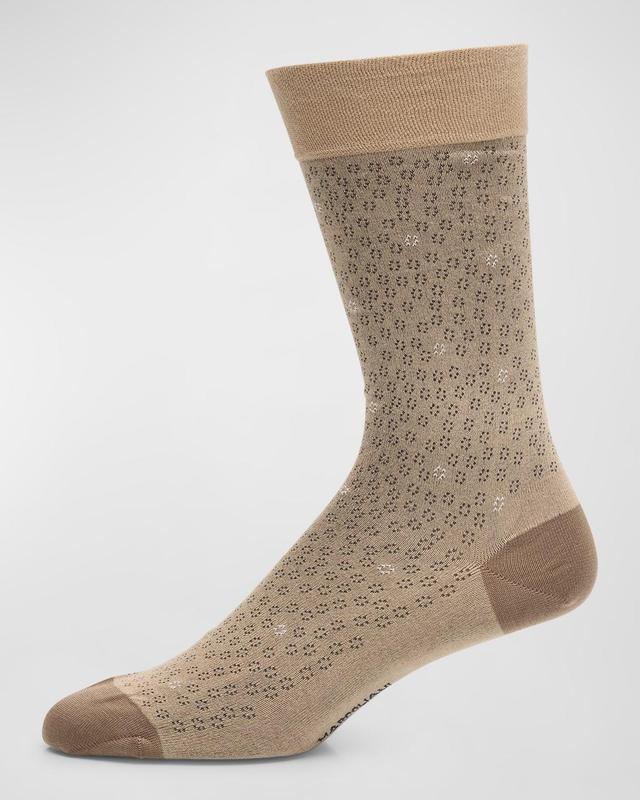 Mens Intarsia Crew Socks Product Image