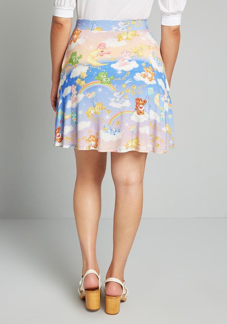 ModCloth X Care Bears Excellence Attained Mini Skirt Product Image