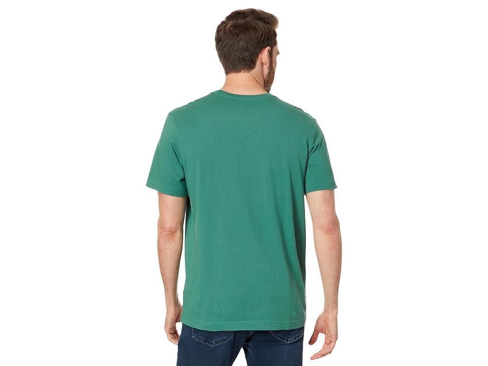 Life is Good Holiday Eagle Short Sleeve Crusher Tee (Spruce ) Men's Clothing Product Image