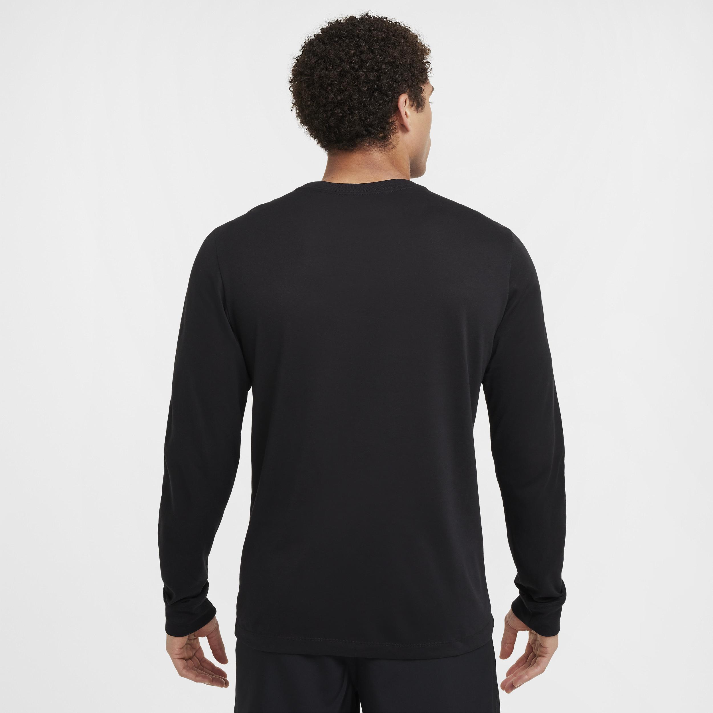 Nike Men's Dri-FIT Long-Sleeve Fitness T-Shirt Product Image