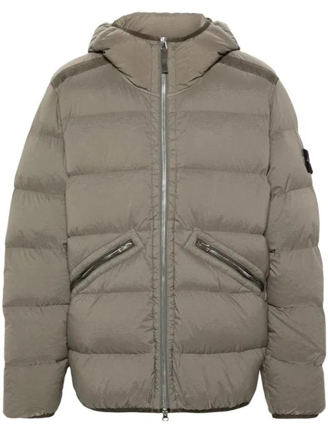 Padded Jacket In Green Product Image