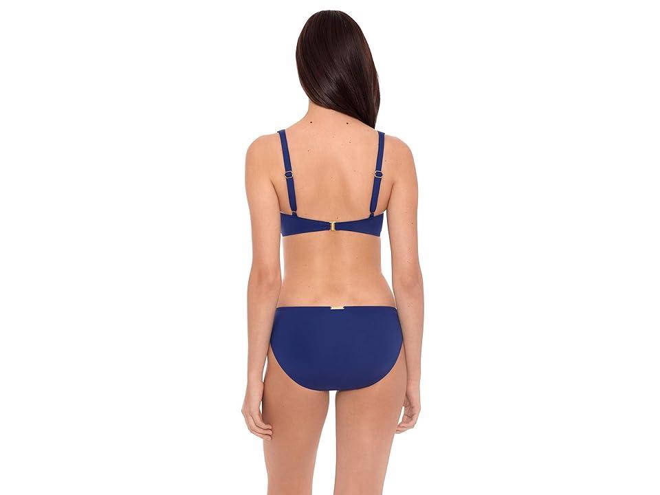 Lauren Ralph Lauren Beach Club Solid Hipster Bottoms (Sapphire) Women's Swimwear Product Image