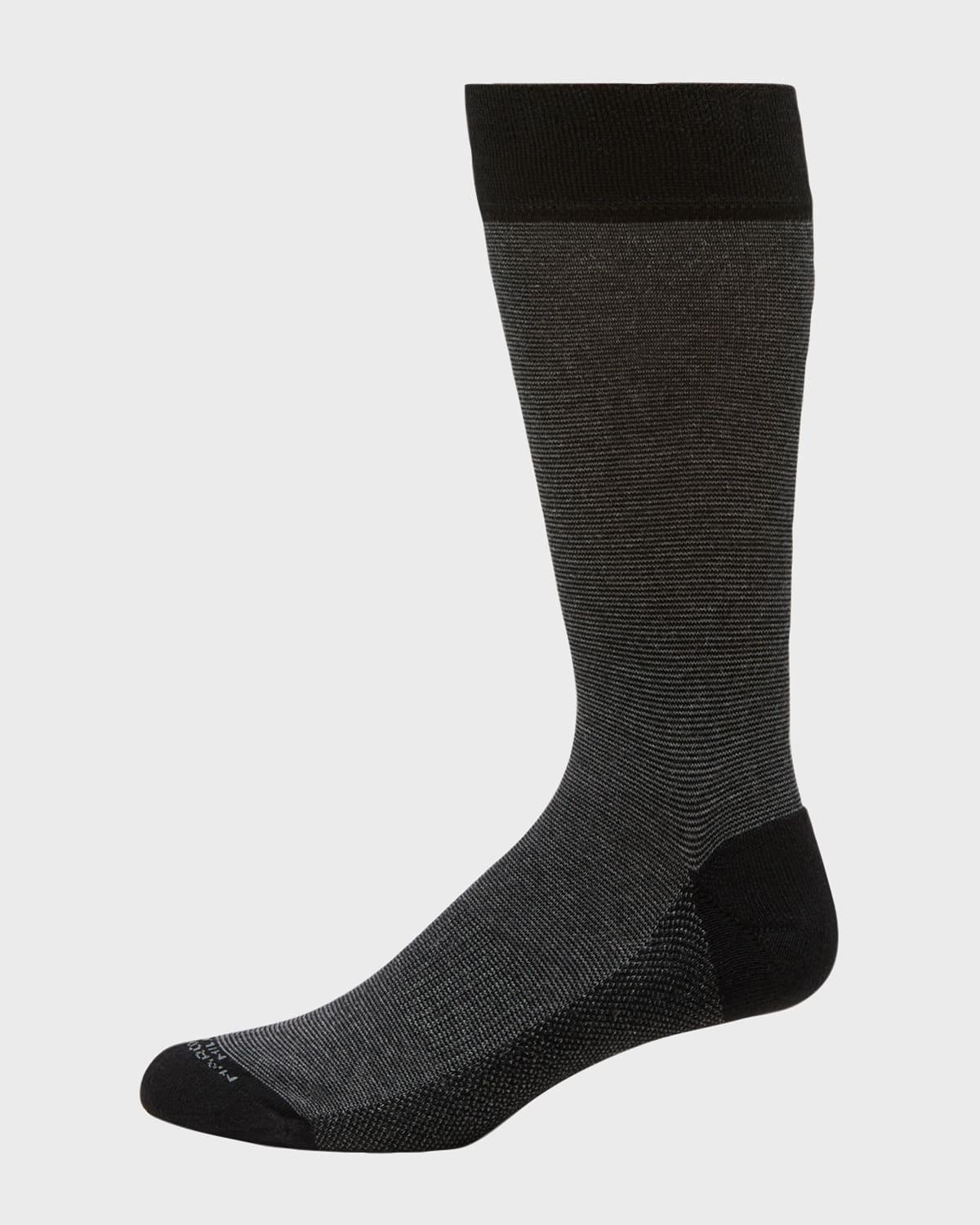 Mens Pima Cotton Mid-Calf Socks Product Image